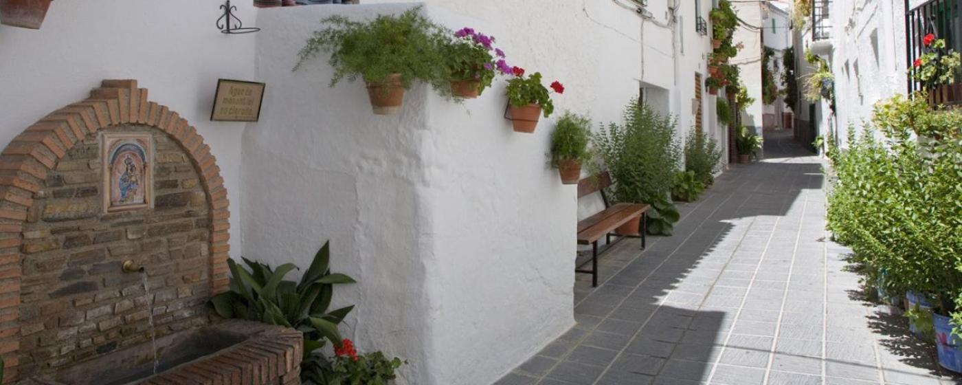 La Casa De La Plaza Lägenhet Guejar Sierra Exteriör bild